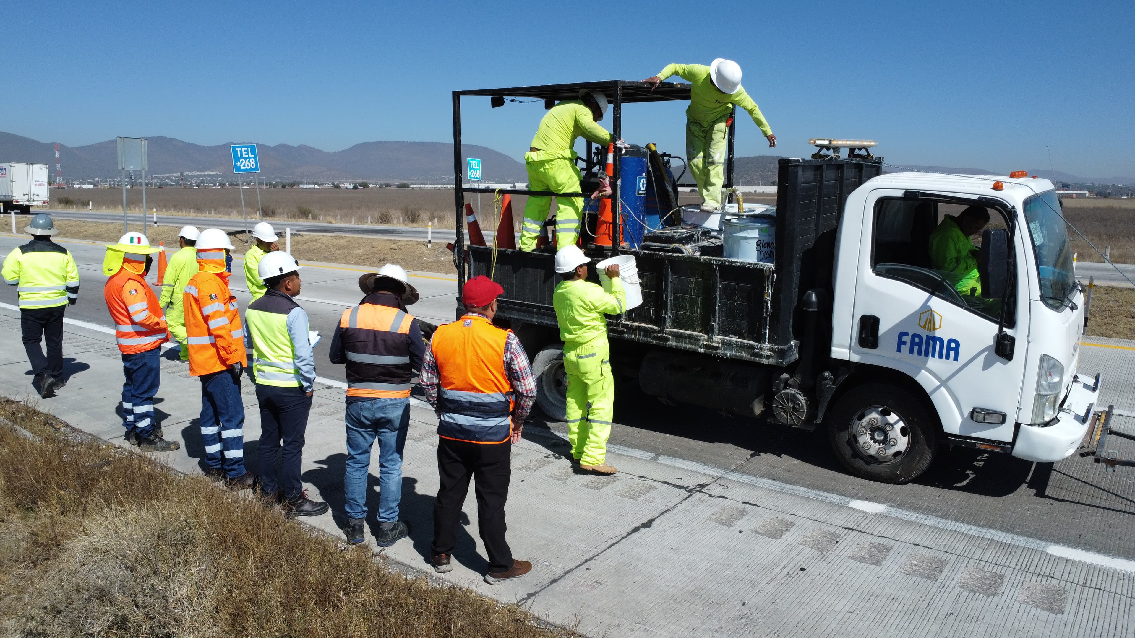 Instalación de productos de seguridad vial